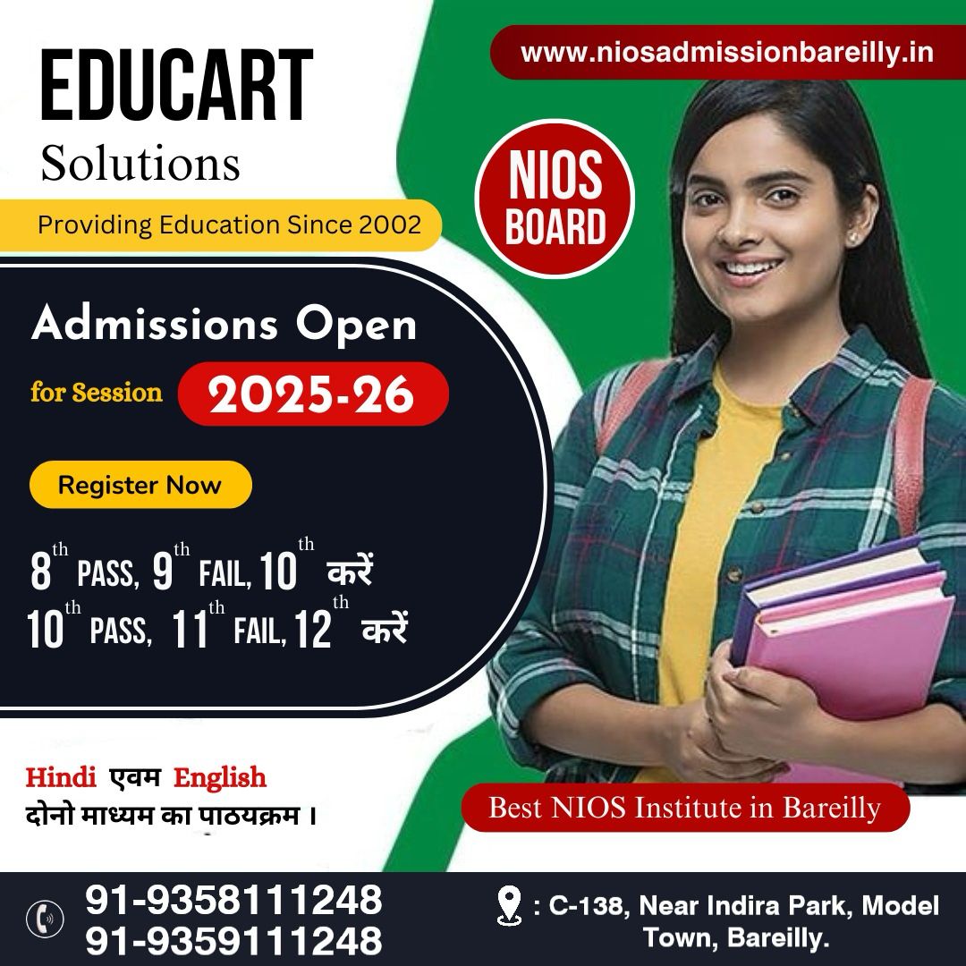 admissions-open-for-2025-26-continue-your-education-with-nios-bareilly-no-year-wasted